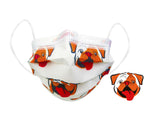 Dental Medical Ear-loop Elastic Face Masks Animal Printing Level 2   3-PLY