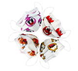 Dental Medical Ear-loop Elastic Face Masks Animal Printing Level 2   3-PLY