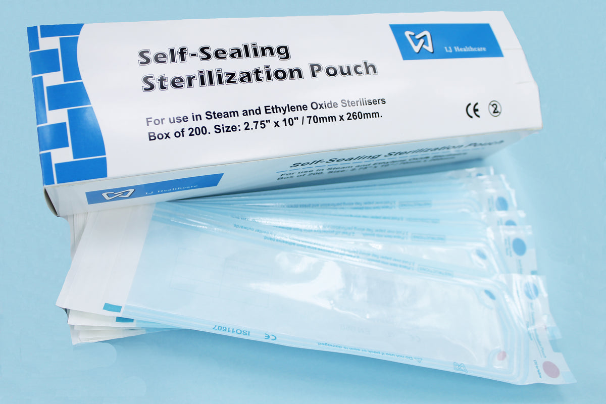 Sterilization Pouch 3 1 2 X 9 200 Bx Sterilization Pouch 3 1 2 X 9 200 Bx
