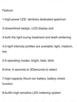 Dental LED Curing Lights    DB-686 SUPER DUAL