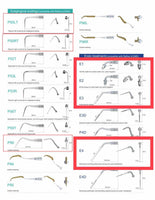 Dental Ultrasonic Scaler Tips   EMS ,  Woodpecker ,  UDS series E1 -- E7,  P50LT, P50RT, P90T