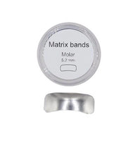 Dental Matrix Band Biscuspids/Tall Molar/Molar with Extension Refill Matrices SectionalSystem