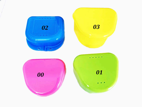 Dental Denture Box Orthodontic Retainer Mouth Guard Case High