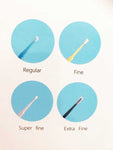 Mini Micro Tips Micro Applicators Brush Colorful