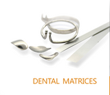 Dental Sectional Contoured Metal Matrices Kit Matrix