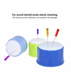 Dental Round Endo Stand Cleaning Foam File Drills Block Holder & Sponge