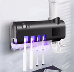 Multifunctional UV Light Toothbrush Holder