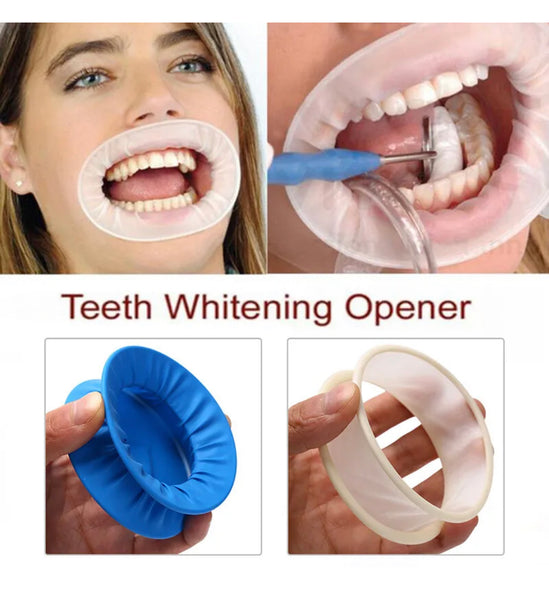 Dental Disposable Rubber Mouth Retractor with Dam Opener Oral Cheek Expanders For Oral Hygiene