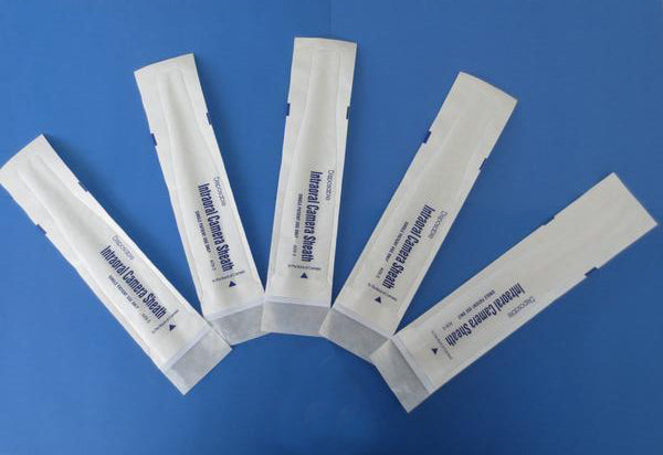 Intraoral Oral Camera Sleeves with Paper Wrapped