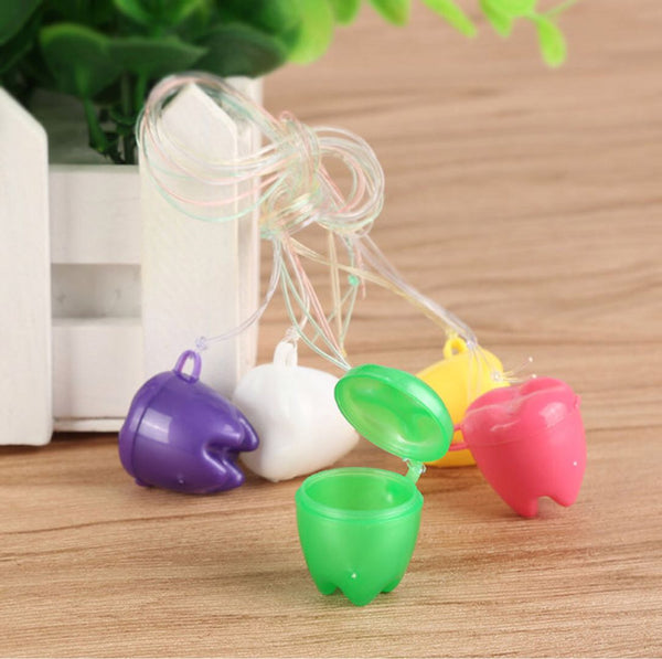 Plastic Dental Milk Teeth Box Toys